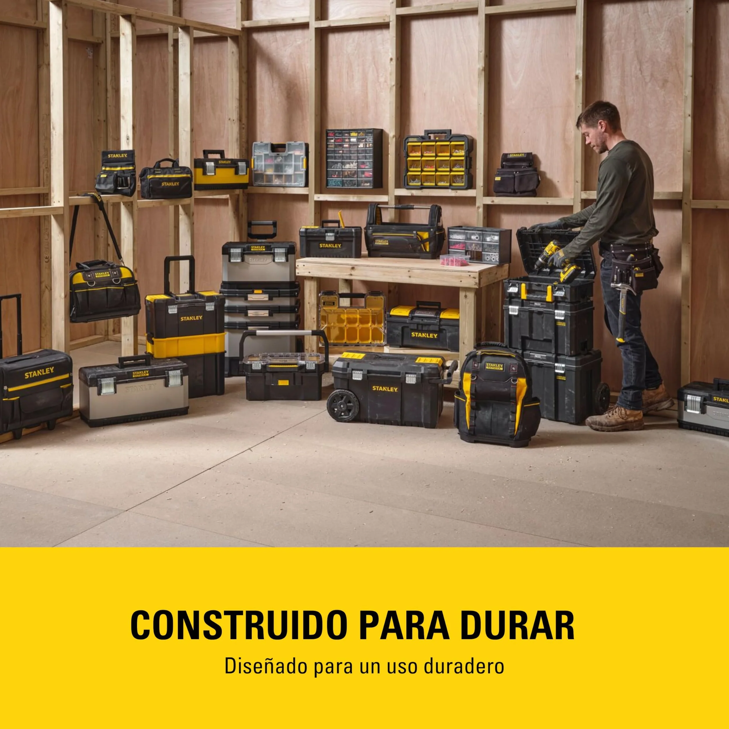 STANLEY Caja de almacenamiento multiusos con 39 cajones, 1-93-981