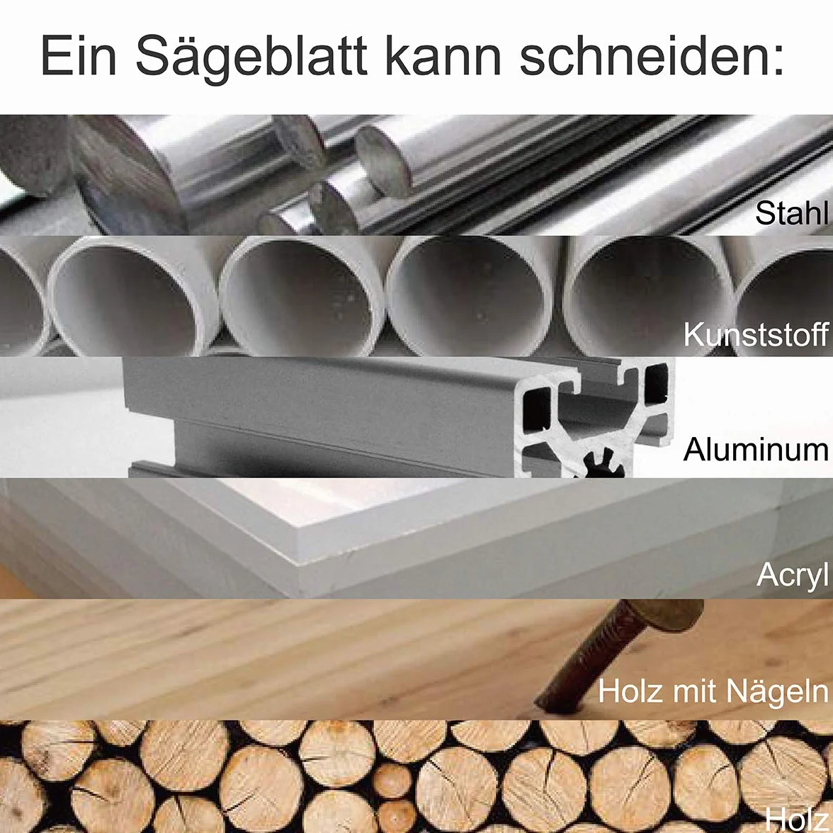 METAK - Hoja de sierra circular multifunción 210 x 30 mm, metal duro, para madera, metal, aluminio, acero, hoja multimaterial, 210 mm, 36 dientes, anillo de reducción de 30 mm incluido