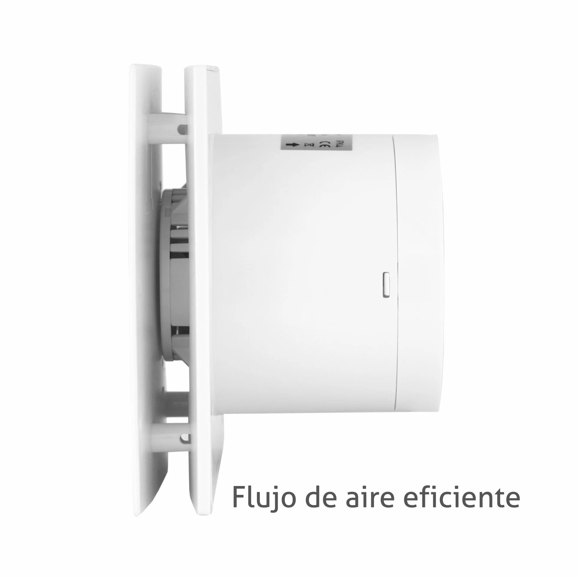 Turbionaire Arte 100 SW Extractor de Baño 100 mm Blanco IPX4 Aspiración Perimetral
