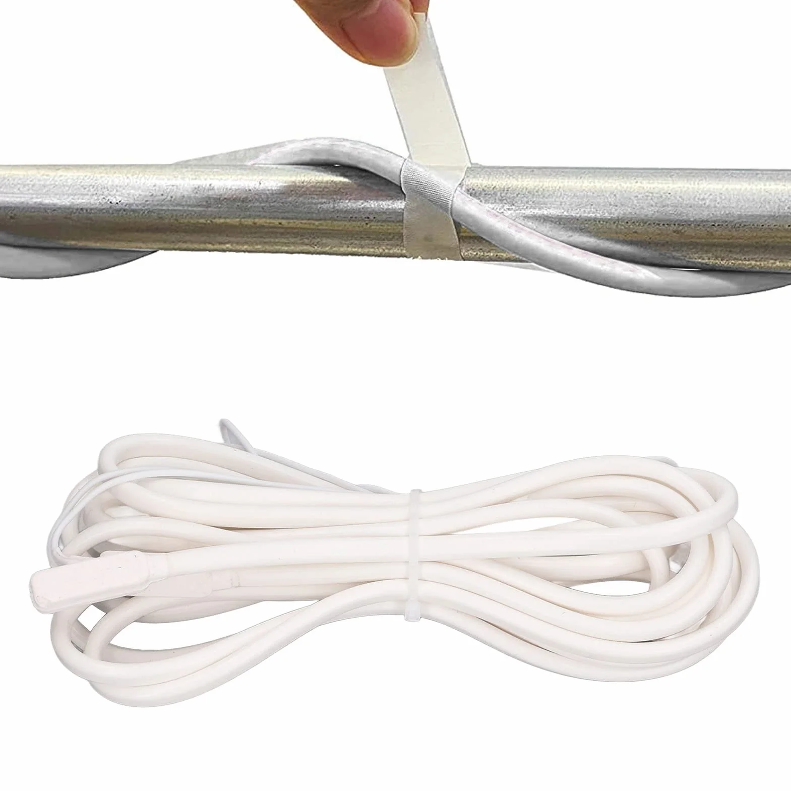 200W 5m Cable de Calor de Tubería 70 ℃ Protección contra Congelamiento Cable de Calefacción Impermeable AC220V