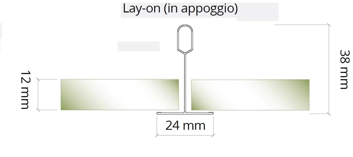 Paneles de techo 60 x 60 x 1,2 cm - 14 piezas - Fibra mineral - Lote de 5,04 m² - Absorbente - Acabado agrietado - En apoyo