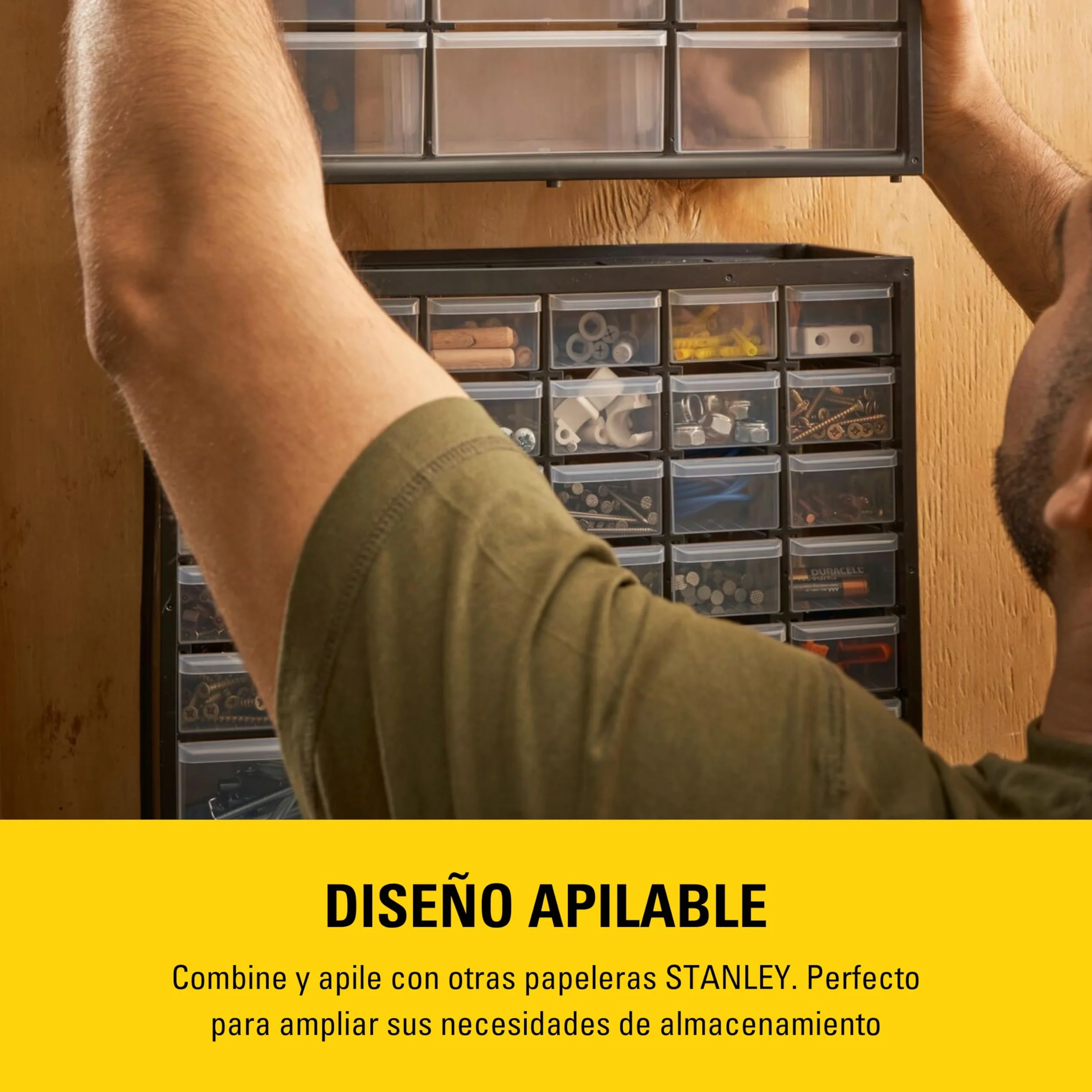 STANLEY Caja de almacenamiento multiusos con 39 cajones, 1-93-981