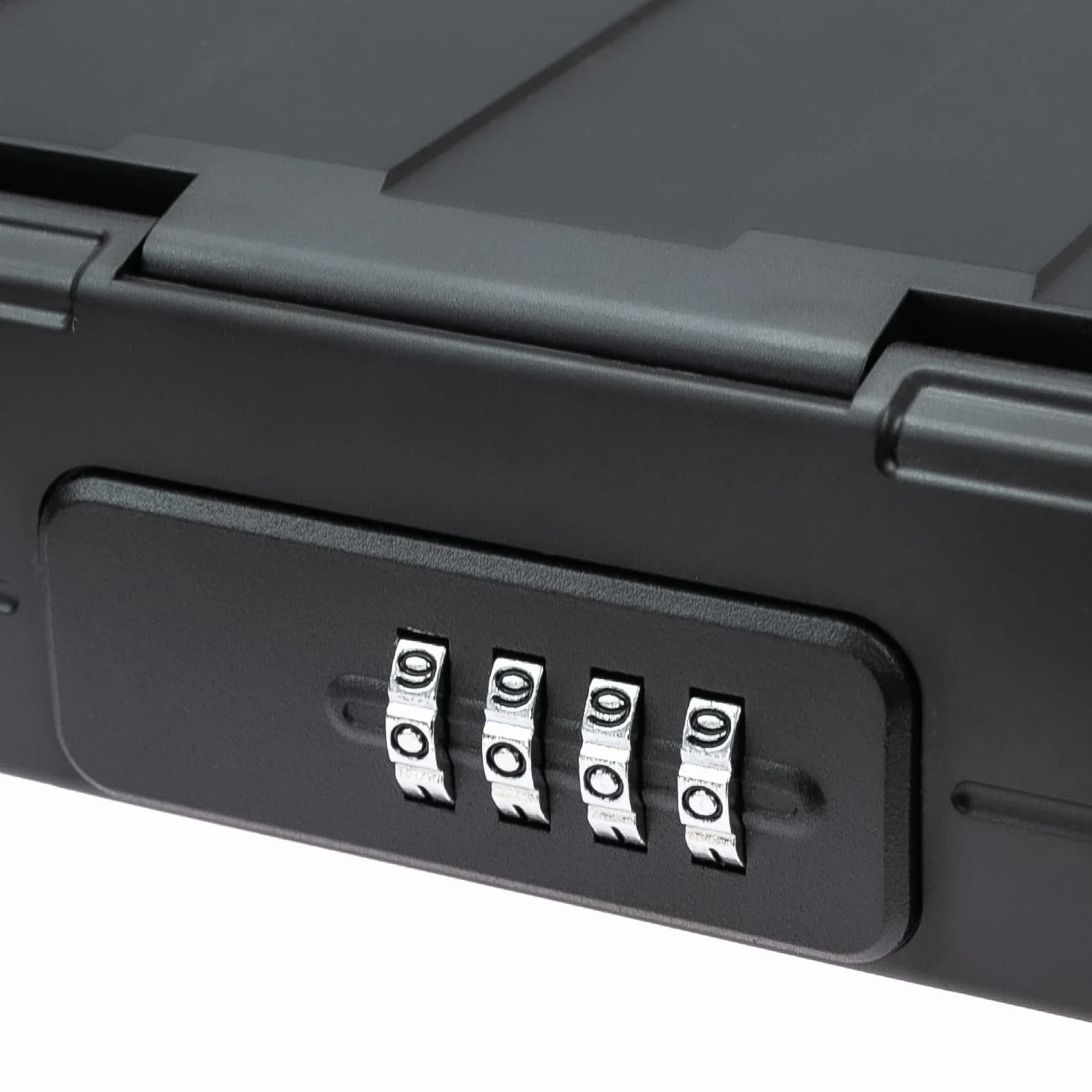 HMF 318-02 Caja fuerte portátil con cerradura de combinación, impermeable 23,5 x 14,5 x 5,8 cm